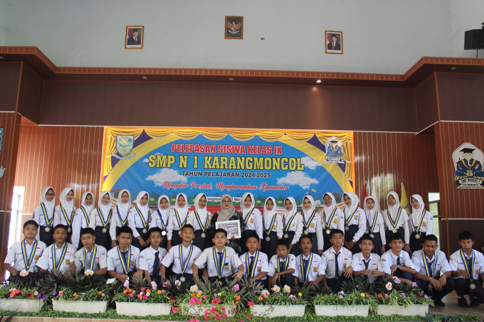 peprisahan kelas IX 2024-2025