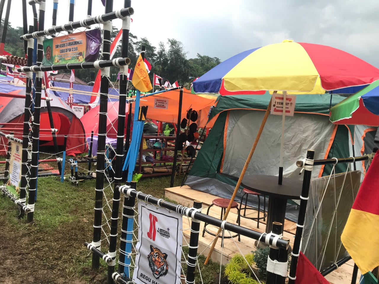 SMP Negeri 1 Karangmoncol Raih Juara II Pentas Seni di Jambore Ranting 2025
