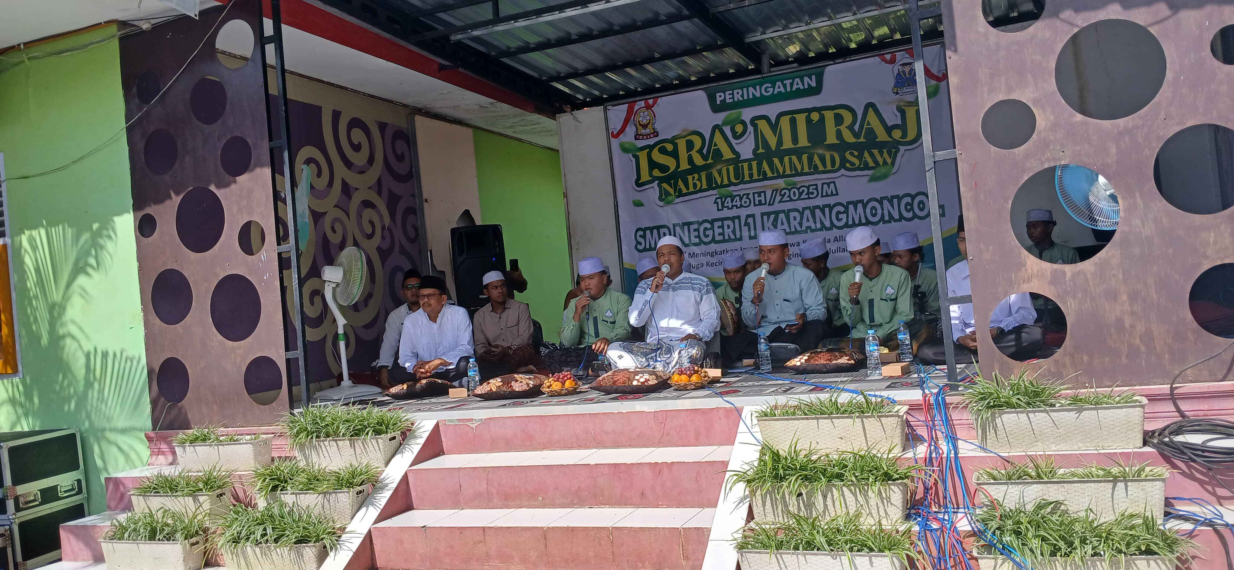 PERINGATI ISRA MIRAJ DENGAN SPENSAKAR BERSHALAWAT
